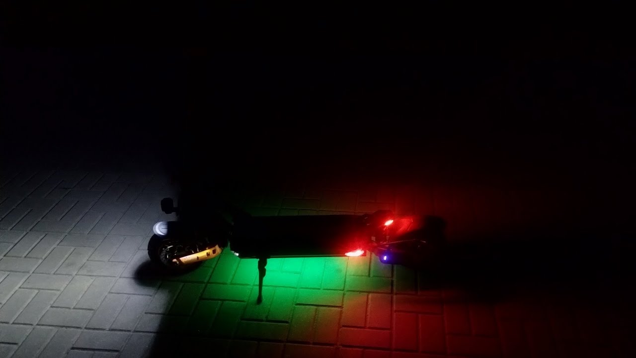 Night ride on KuKirin G2 Max on Lublin's streets