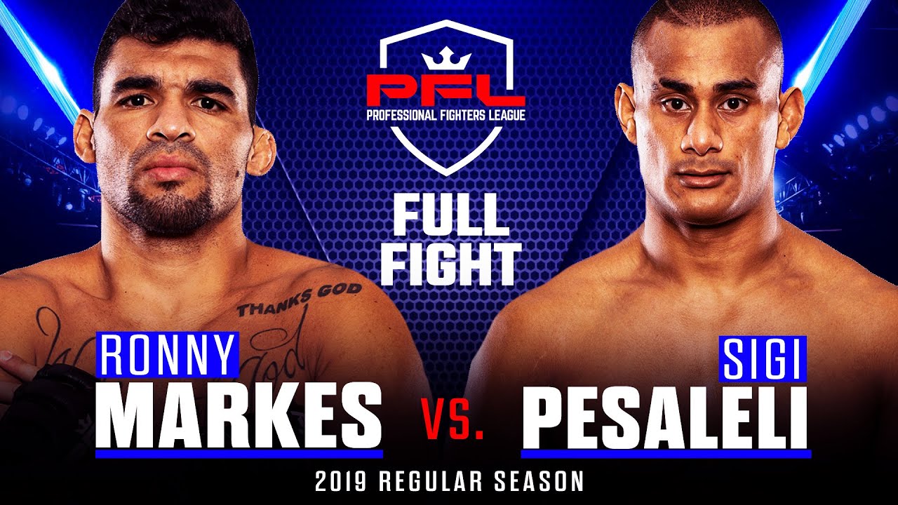 Full Fight | Ronny Markes vs Sigi Pesaleli | PFL 3, 2019