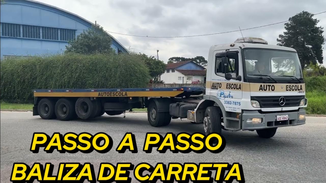 BALIZA DE CARRETA: PASSO A PASSO PARA PASSAR NO EXAME DE CARRETA