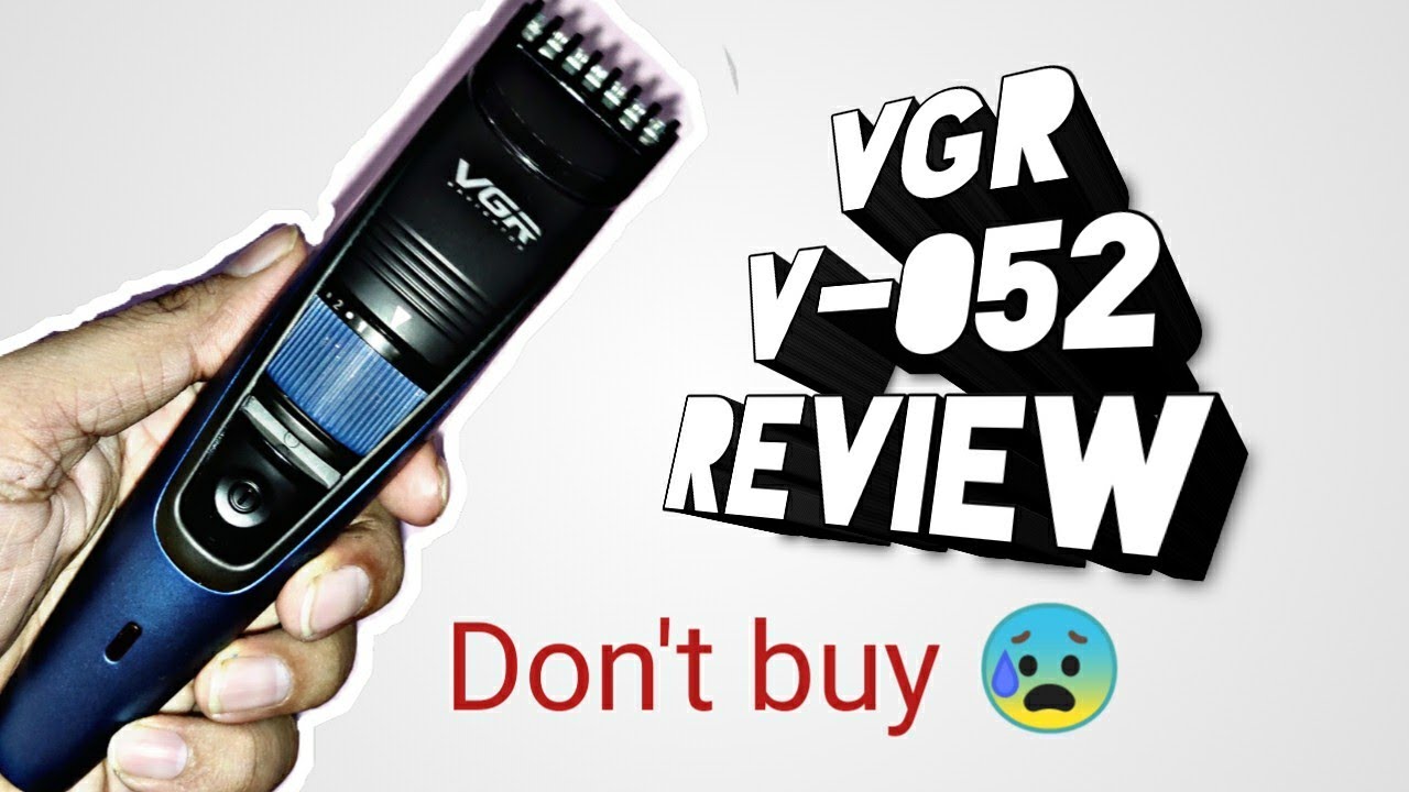 VGR V-052 trimmer | Review | Don't buy 😭