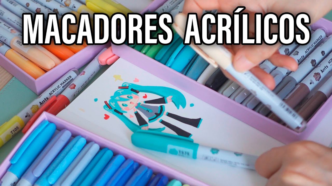 PRACTICANDO COSAS NUEVAS (y no tan nuevas) con ARRTX ACRÍLICOS
