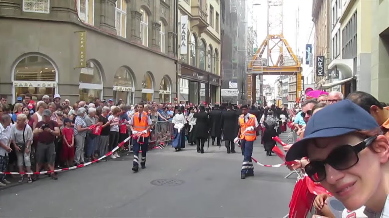 Basel Tattoo Parade 2017 Freie Strasse (full version)Schweiz switzerland suisse svizzera swiss
