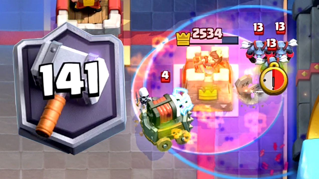 Clash Royale - МАСТЕР II! 150 лучших игровых моментов