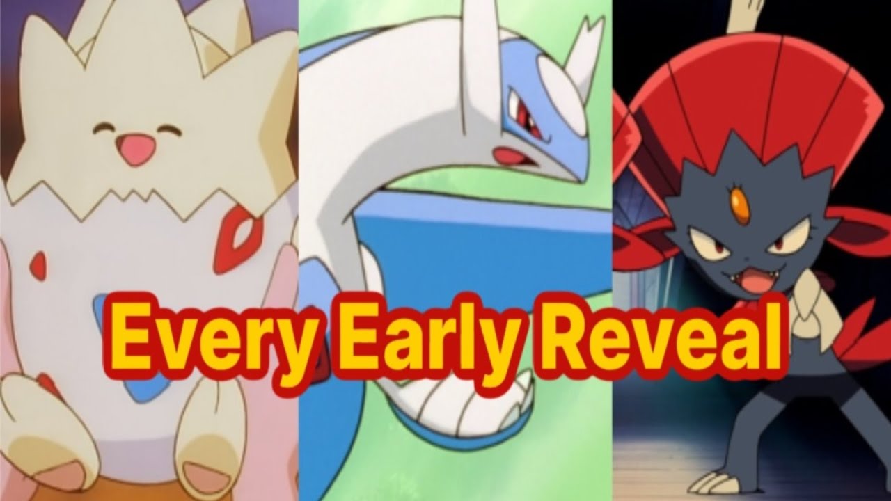 Pokemon Revealed a Generation Early