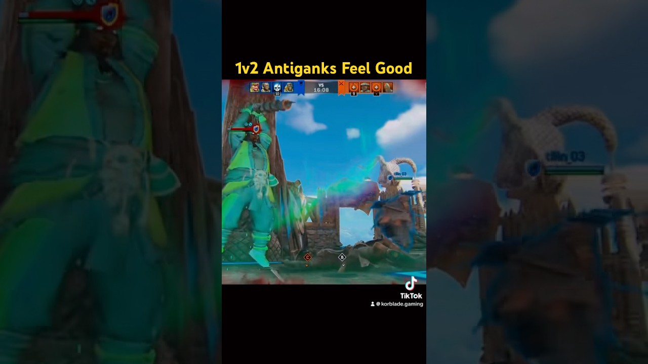 1v2 Antiganks Make Ya Feel Good | For Honor #forhonor #1v2 #gaming #ubisoft #shorts #fyp #shugoki