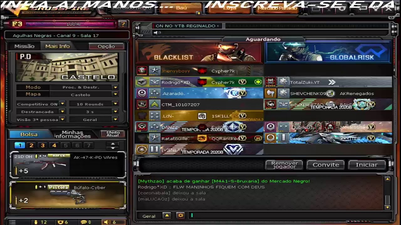 Live de Crossfire❤