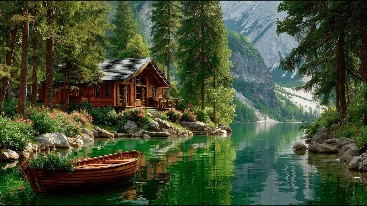Flute Music Collection and Birdsong Nature Sounds 🍀 Music heals the heart and blood vessels