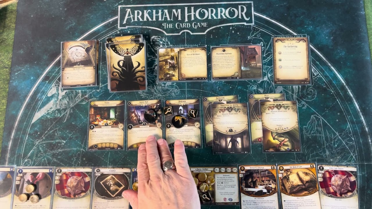 Ep. 2: Arkham Horror the Card Game: Solo Actual Play: magehammer Style.