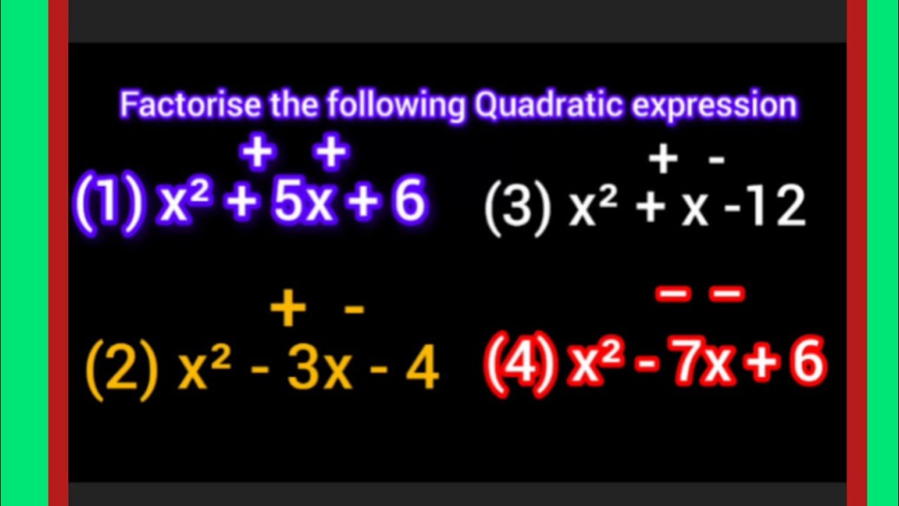 Learn Factorization Live with TairuBoostIQ