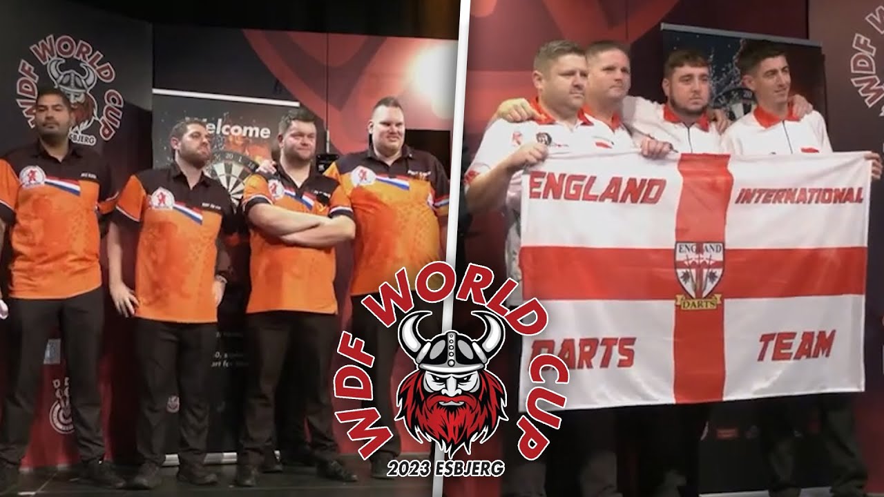 Mens Team Final Netherlands v England - WDF World Cup 2023 from Esbjerg Denmark Day 5 morning