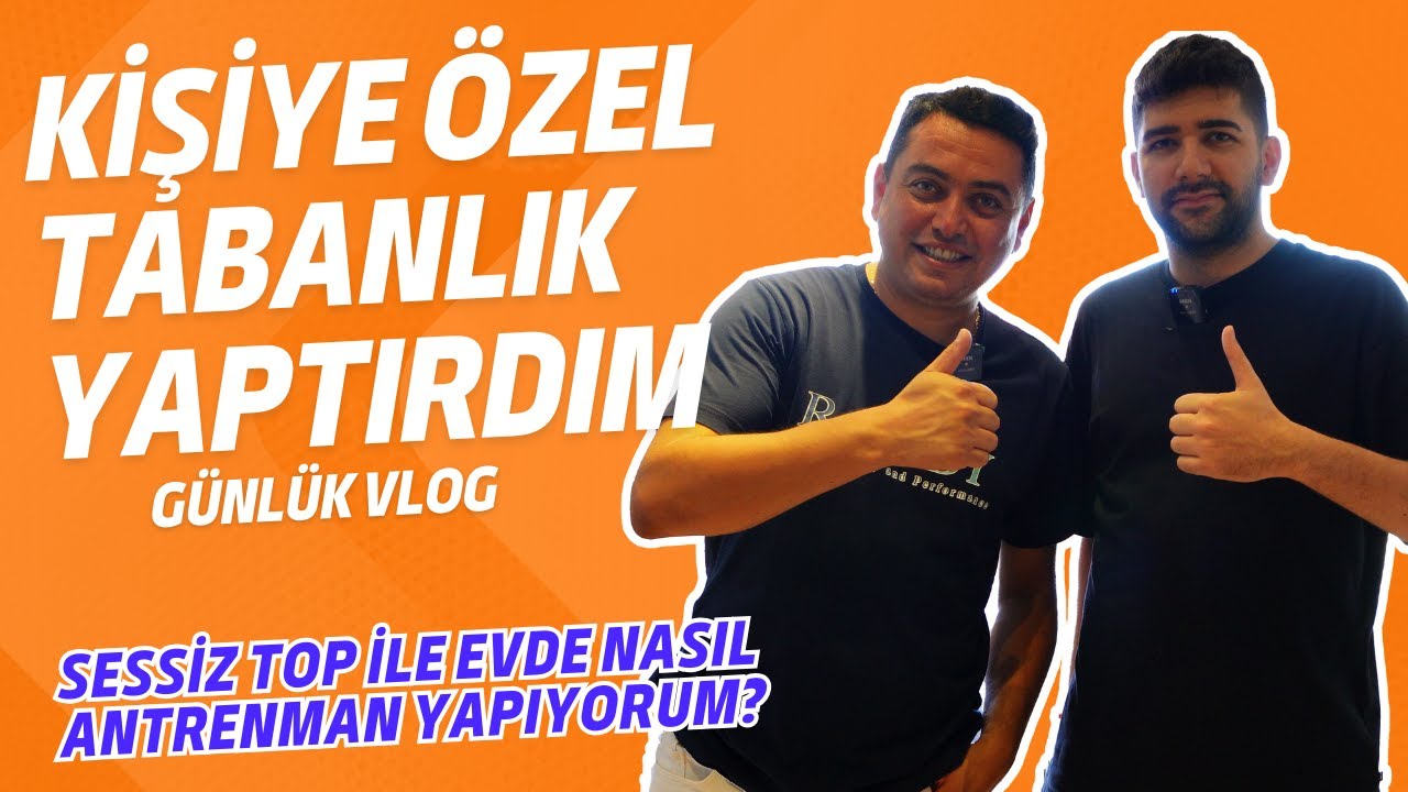 Tabanlık Yaptırdım, Sessiz Basketbol Topuyla Evde Antrenman Yapmak | VLOG