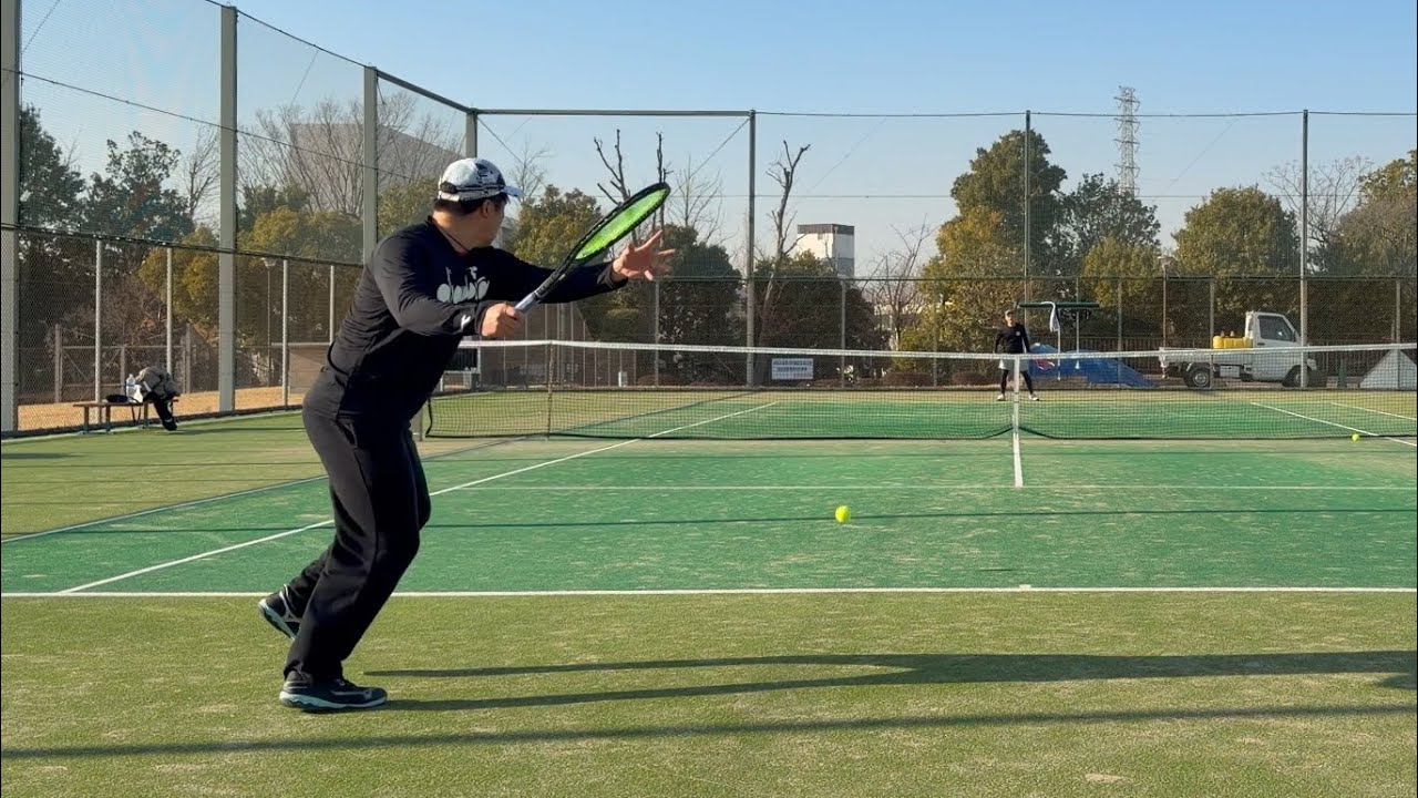 区民大会シングルス初戦 #テニス 