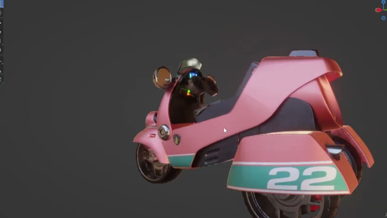 Paw Patrol Liberty Vehicle Blender Preview (WIP)
