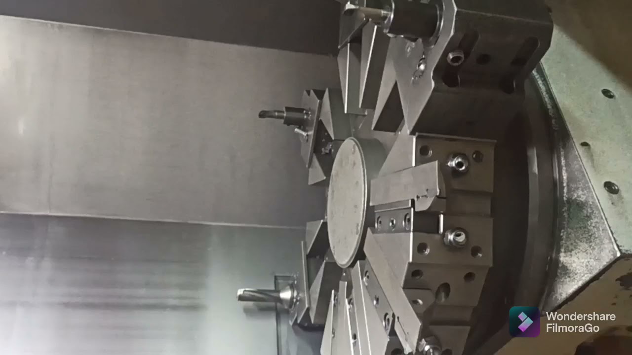 الدرس الرابع عشر cnc machine كتابة برنامج مؤقت على مخرطة س ن س