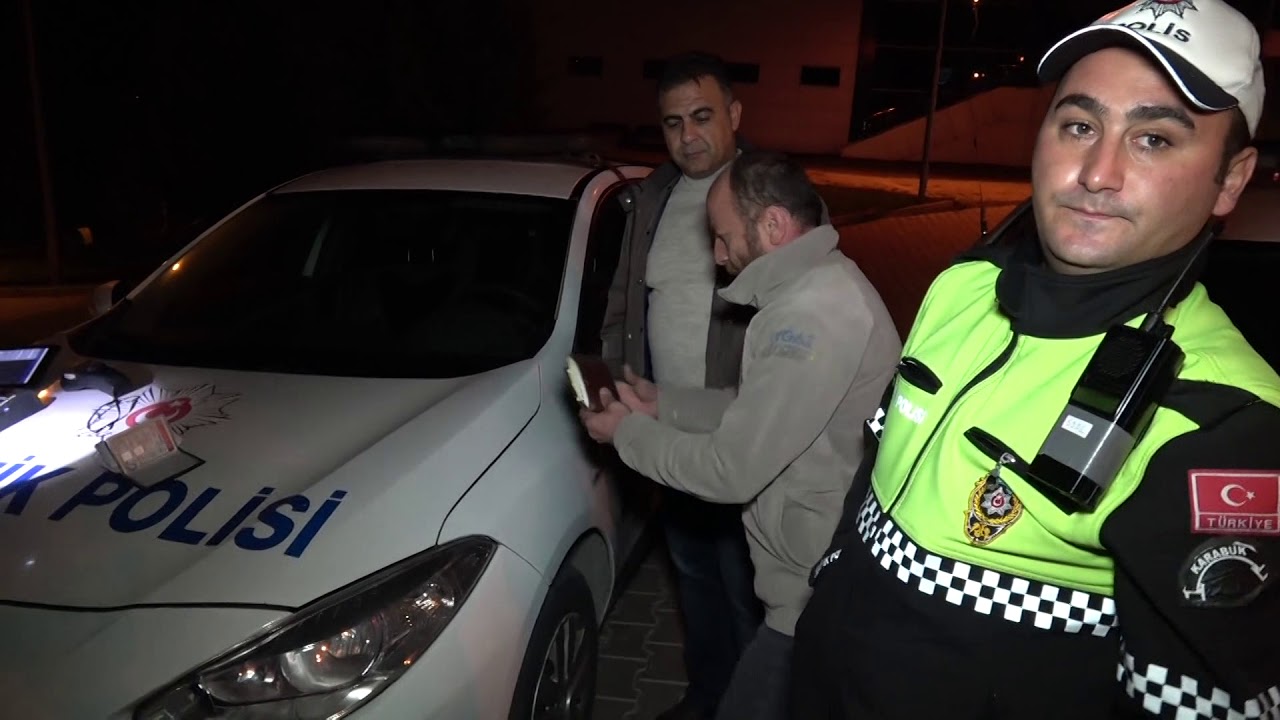 ALKOLLÜ SÜRÜCÜ'DEN ŞOK İSTEK