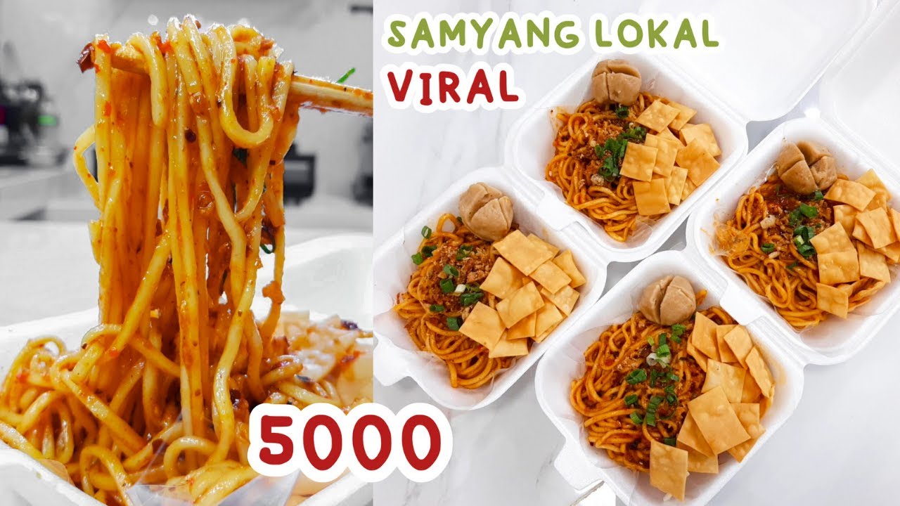 SAMYANG GAUL/SAMYANG LOKAL VIRAL!! DIJUAL 5000AN AUTO LARIS MANIS!! (Ide Jualan Kekinian)