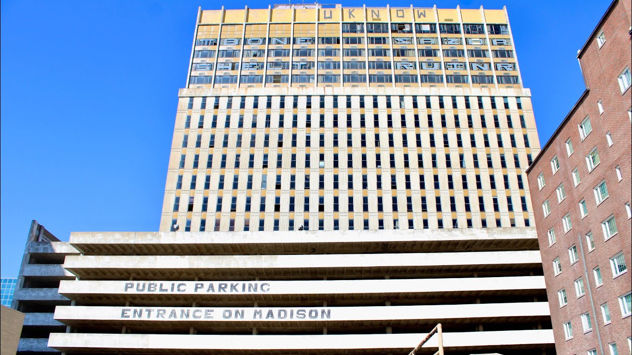 Exploring Abandoned Skyscraper With Hotel Memphis Tn