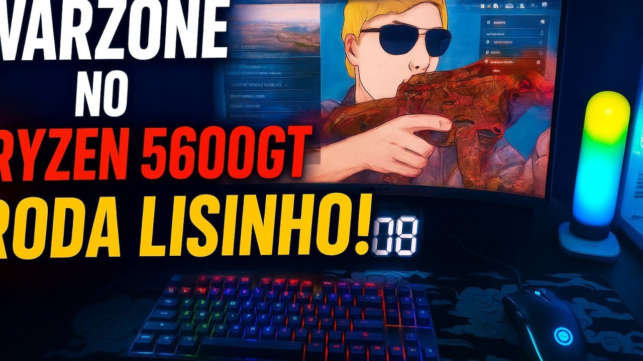I played Warzone on PC without a graphics card 💀 - Ryzen 5600GT 🔥✅