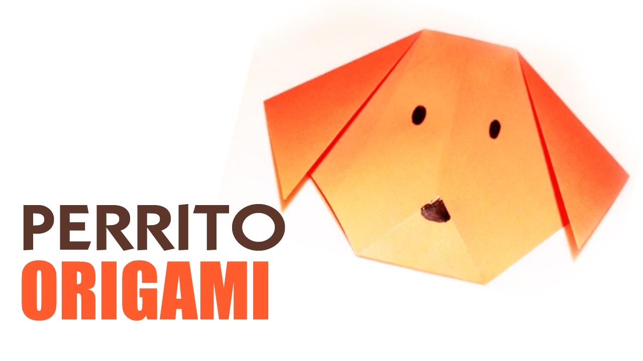 ORIGAMI DE ANIMALES  como hacer un perro de papel ( PERRO DE ORIGAMI )