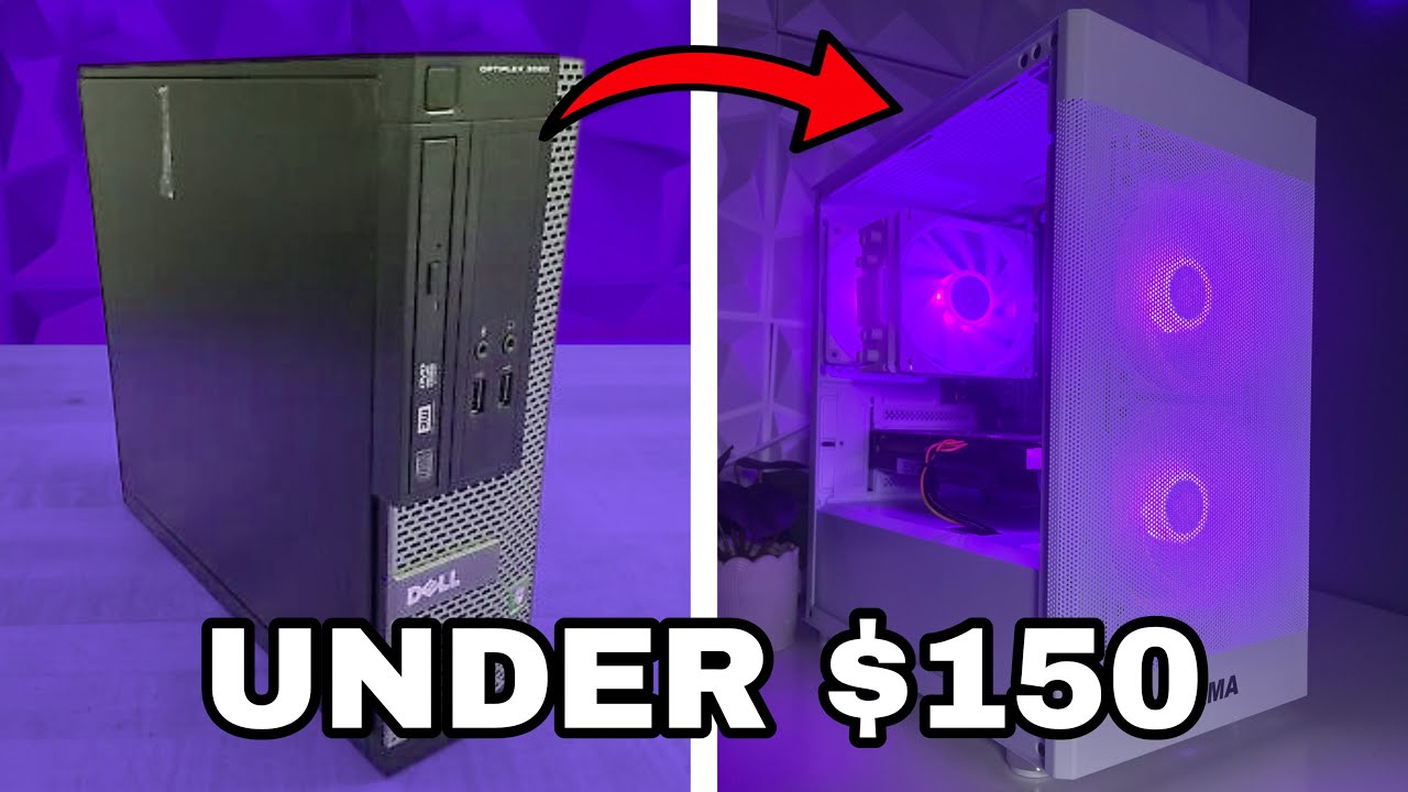 СОБИРАЕМ ИГРОВОЙ ПК ЗА 150 ДОЛЛАРОВ! Замена корпуса Optiplex 3020 SFF...