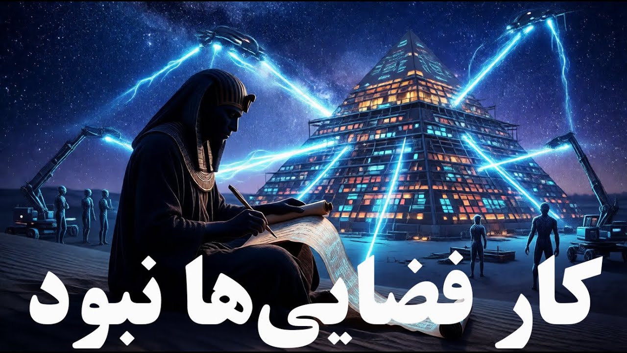 سندی که ثابت می‌کند فضایی‌ها اهرام را نساختند