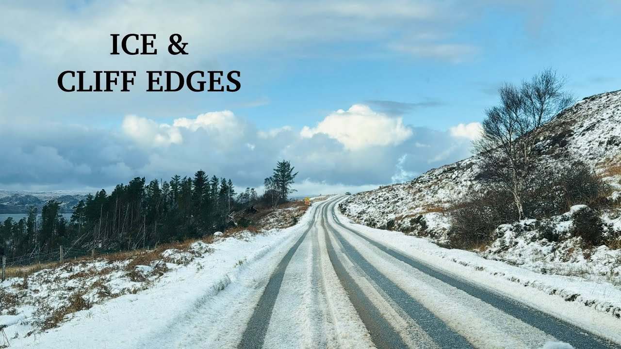Van Life: Slippery Winter Roads to Poolewe