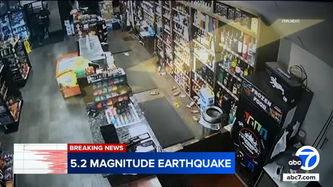 Customers run as earthquake near Bakersfield shakes items off liquor store’s shelves