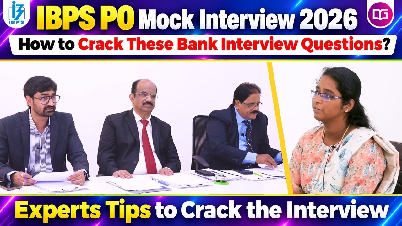IBPS PO Mock Interview 2026 | Real Bank Interview Questions & How to Crack Them? | Aditya Sir