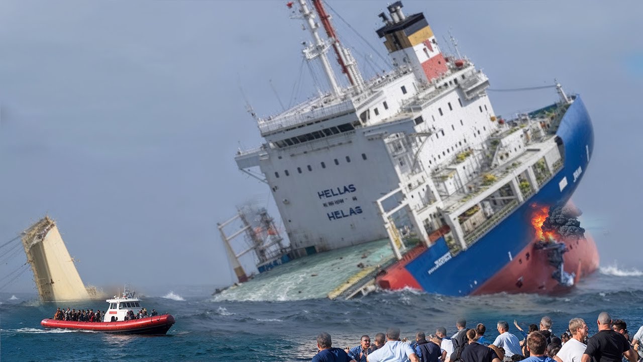 Shocking Ship Collisions And Mistakes Ship Caught On Camera | Launches That Went Horribly Wrong #7