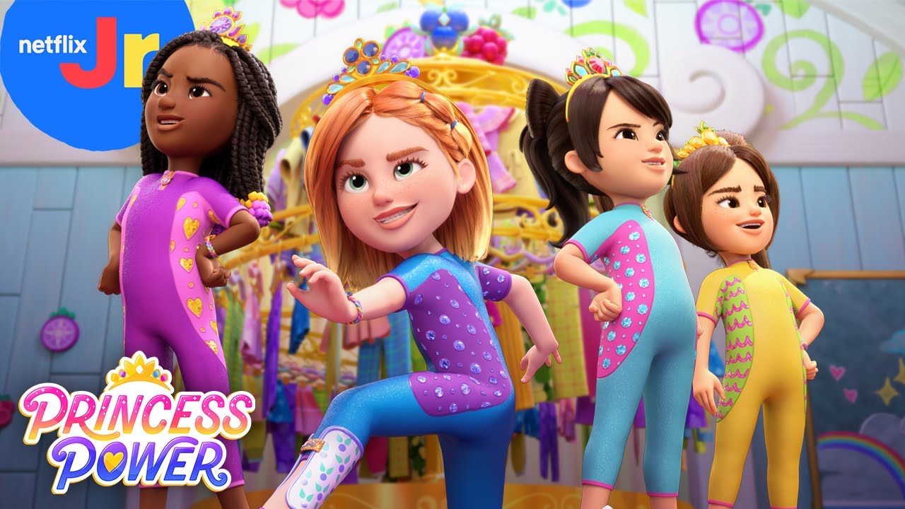 Princess Power Theme Song Music & Lyric Video 👑🎶 Netflix Jr
