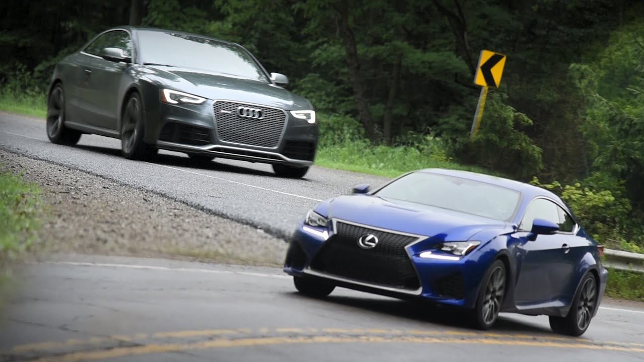 2015 Lexus RC F vs. 2015 Audi RS 5