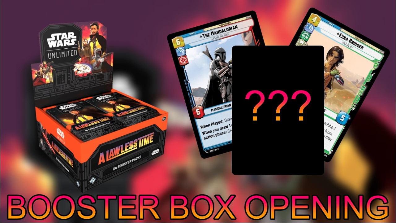 HIT OR MISS?? | Star Wars: Unlimited Booster Box Opening - A Lawless Time