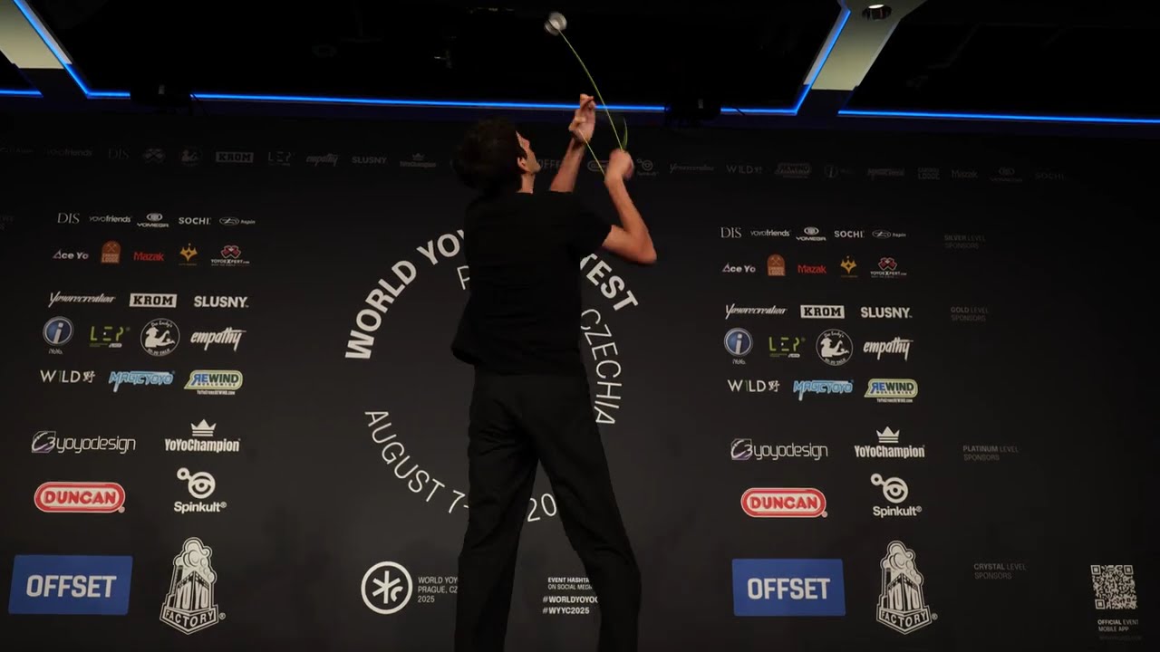 4th Place – Jakub Dolejš – 1A Final Freestyle – World YoYo Contest 2025