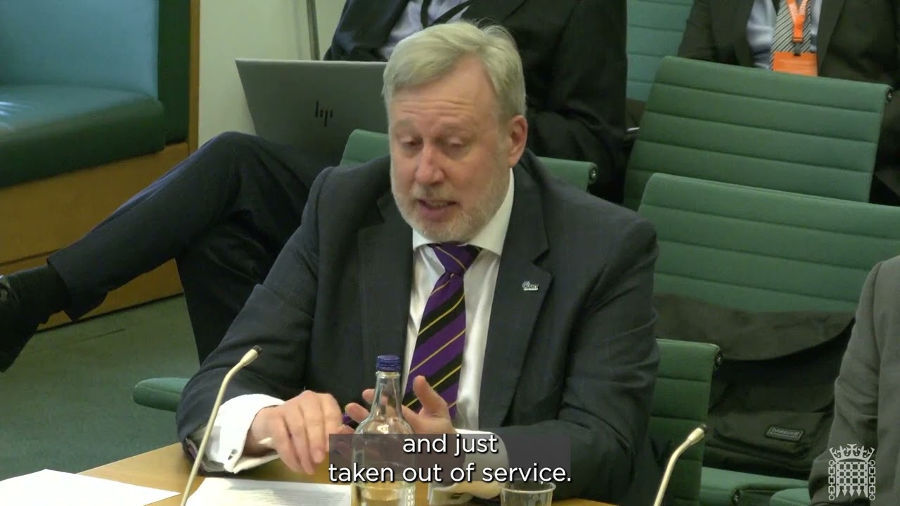 Andy Walls gives evidence to the Education Select Committee on the RAAC crisis (28/10/2025)