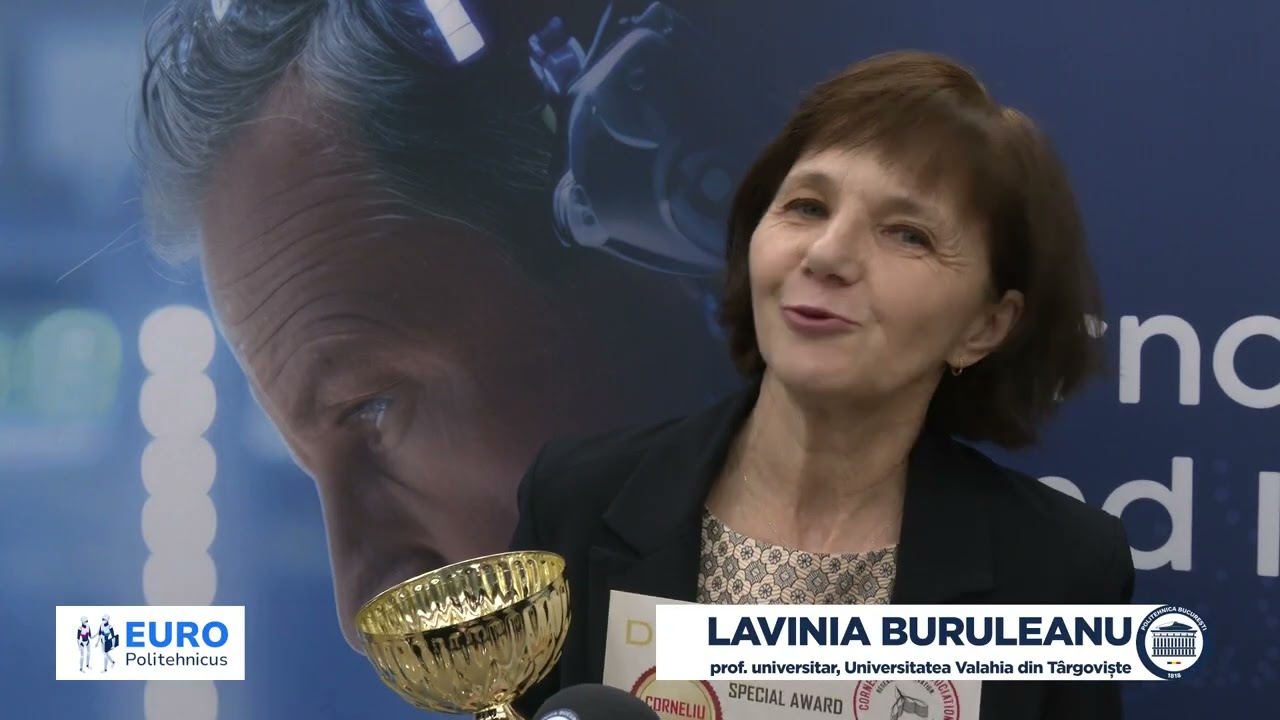 EURO Politehnicus 2025 | Interviu cu Lavinia Buruleanu, Universitatea Valahia  din Târgoviște