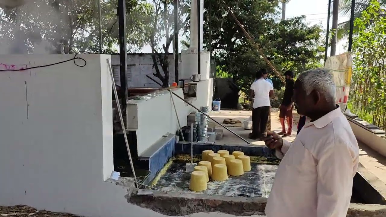 30tcd jaggery plant  with baggas dryer machin