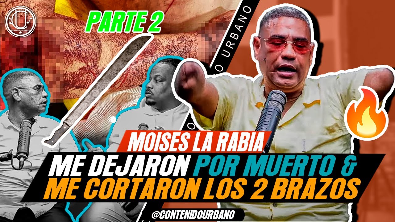 ⚫MI CUERPO PARECE UNA CARNICERIA❌RECIBÌ MAS DE 30 HERIDAS ENTRE TIROS & MACHETASOS❌MOISES LA RABIA🥵