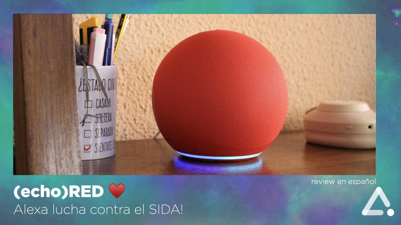 (echo)RED: Alexa se viste de rojo! 🎈 |  echo gen.4 2020 review español