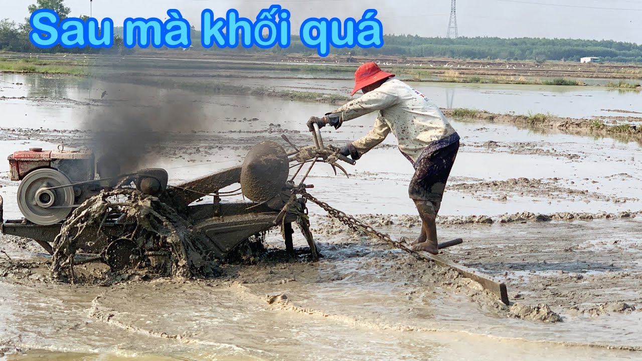 Máy này bừa ruộng khối quá anh em ơi 