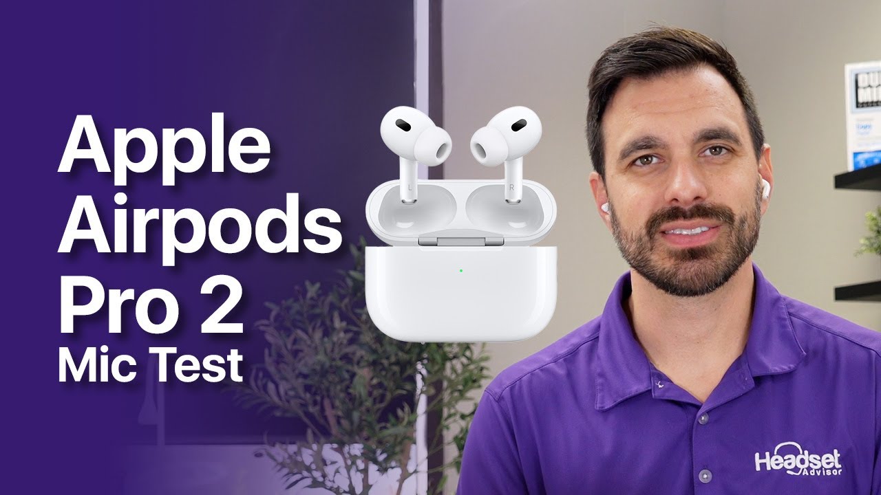 Качество микрофона Apple Airpods Pro 2