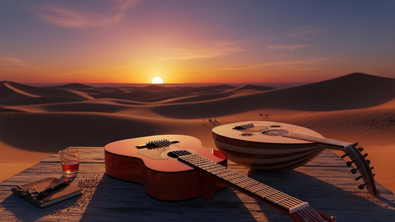 Sacred Arabic Oud Music 🕊️ Peaceful Persian Cat Purrs for Spiritual Alignment & Calm