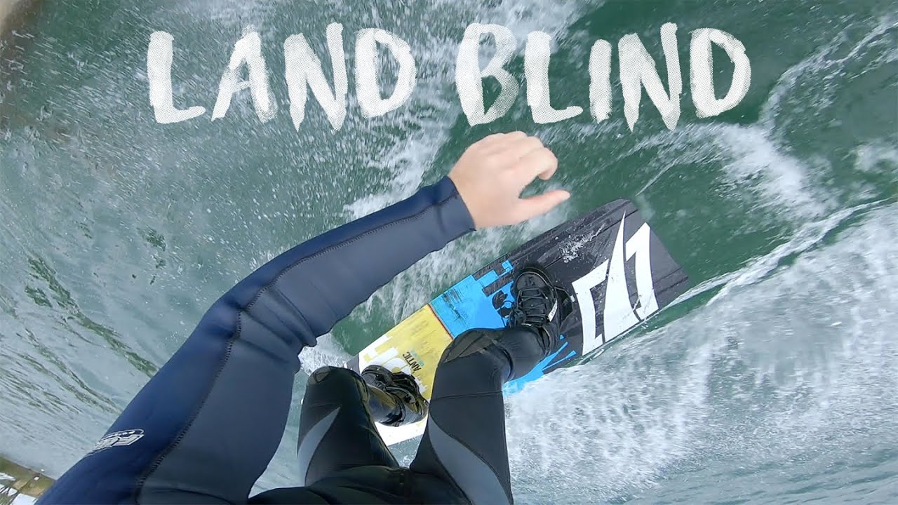 I LEARN HOW TO - BLIND - WAKEBOARDING - CABLE