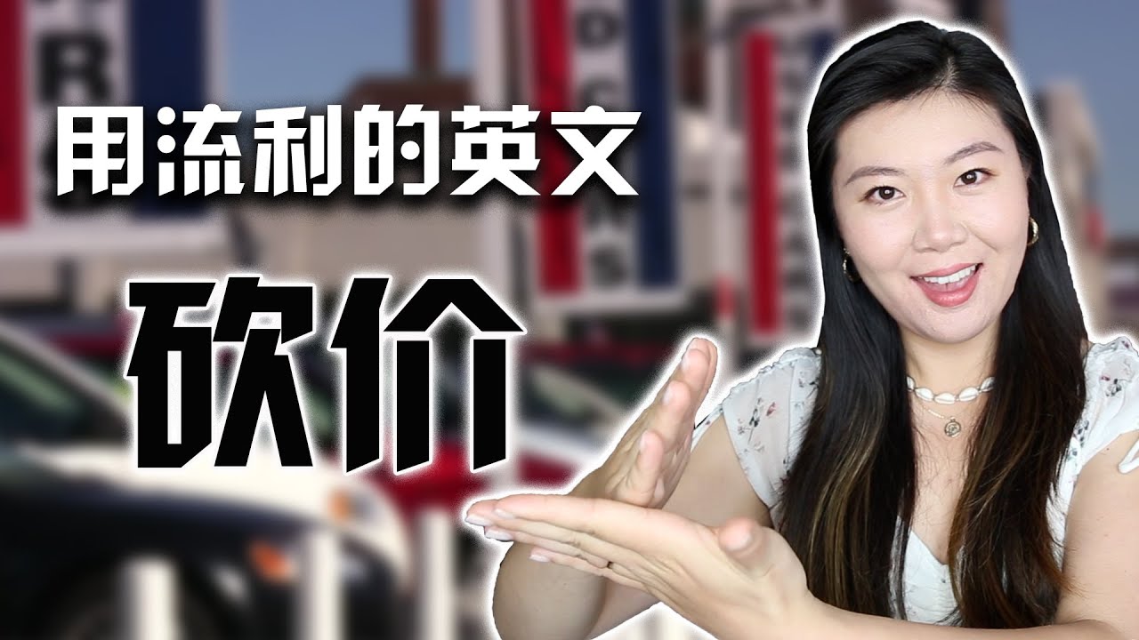 【纯干货】8句不会会吃亏的砍价英文神句 | 美国买车、家具、装修、买电器必备 | How to negotiate price in English