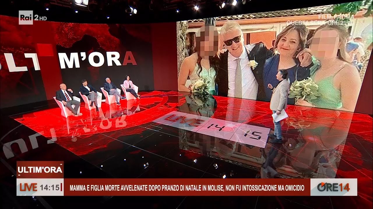 Mamma e figlia morte dopo pranzo di Natale: non fu intossicazione ma omicidio - Ore 14 del 31/03/26