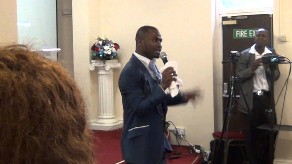 Pastor Sandile Mlambo ( in London ,UK, God is collecting the broken pieces )
