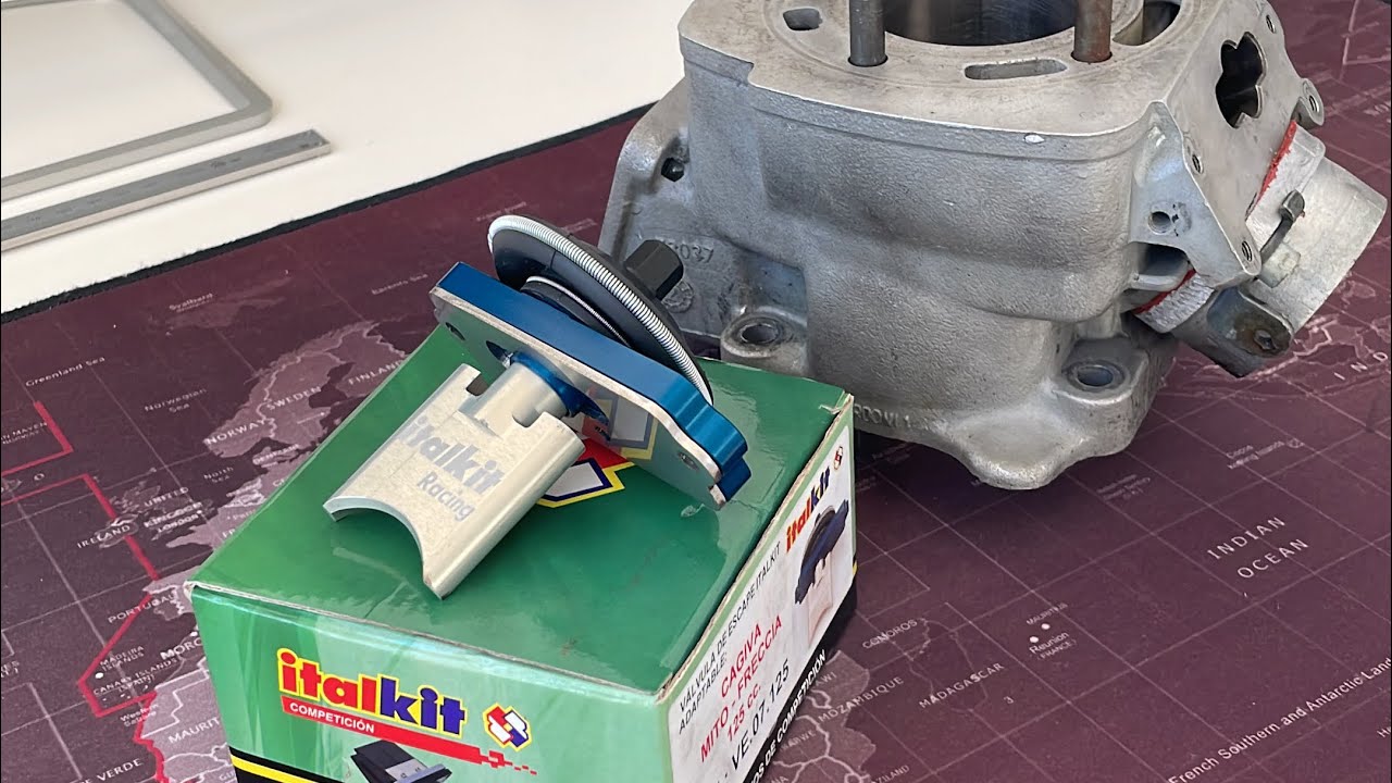 Valvola di scarico pneumatica italkit Cagiva mito 125cc