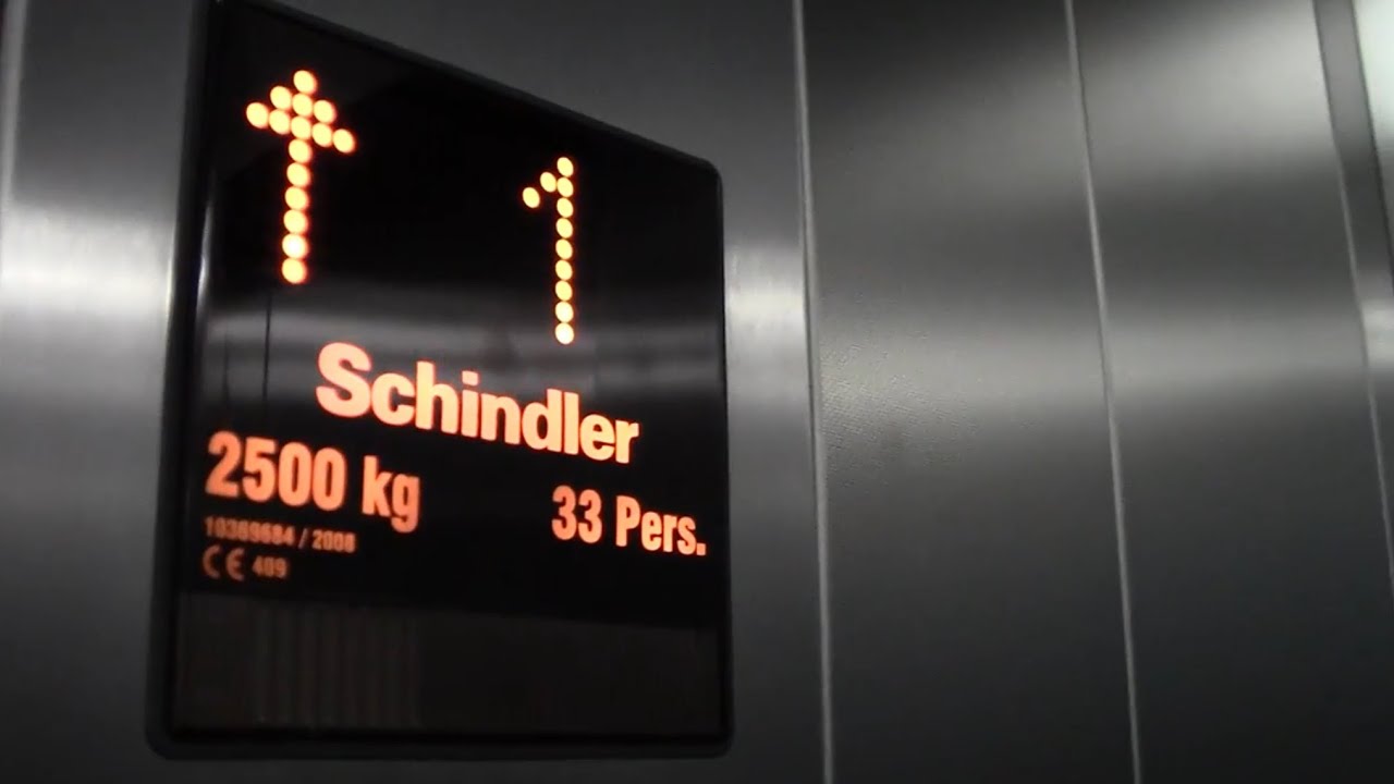 Schindler Hydraulic elevators @ IKEA Uppsala, Uppsala, Sweden.