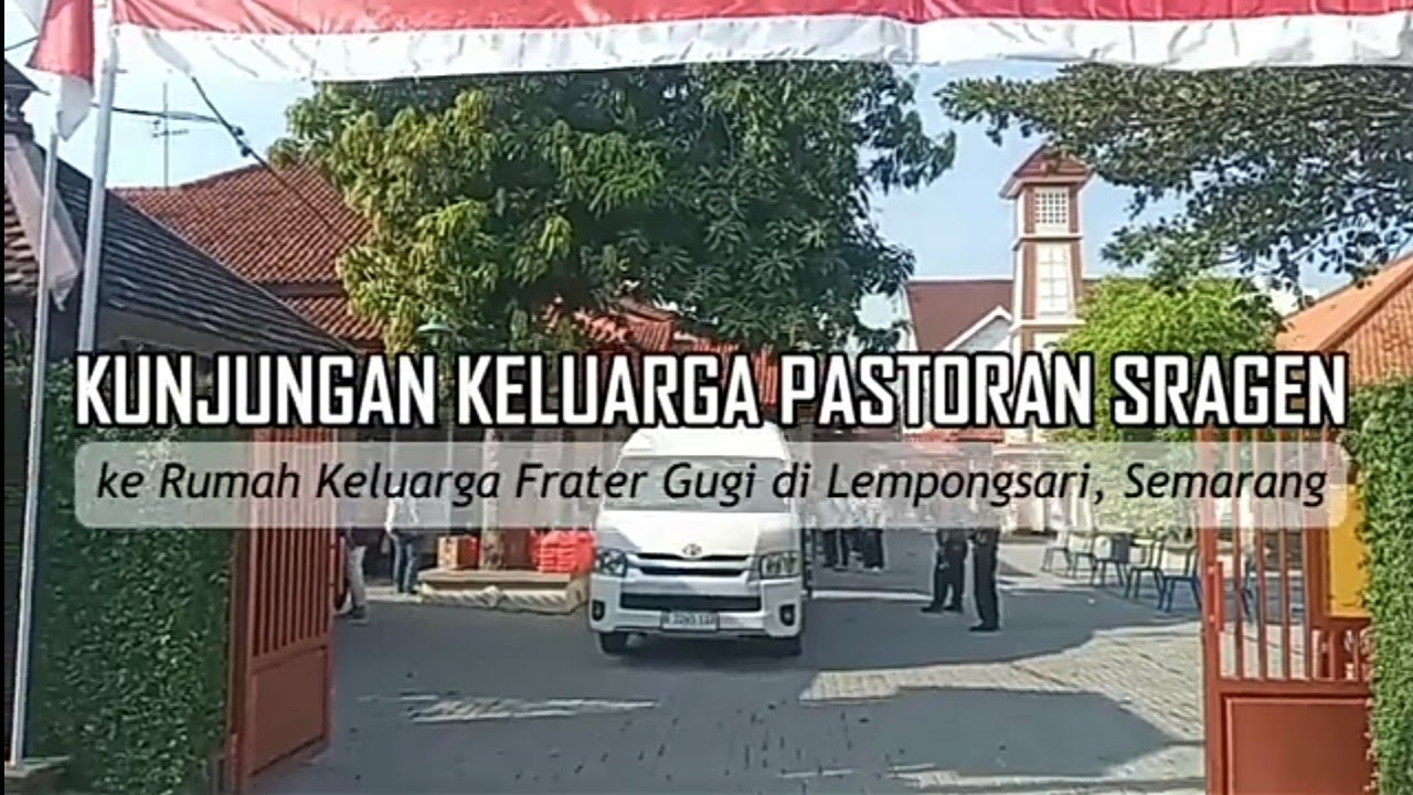 Kunjungan Keluarga Pastoran Sragen ke Keluarga Frater Gugi di Semarang