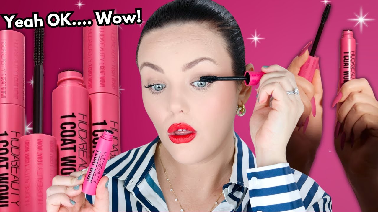 New Huda Beauty 1 Coat Wow Mascara | Is It Really a 1 Coat Wow?