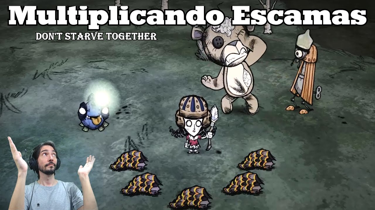 Multiplicando a escama do Dragonfly, Hutch e Bernie - Willow Don't Starve Together (6)